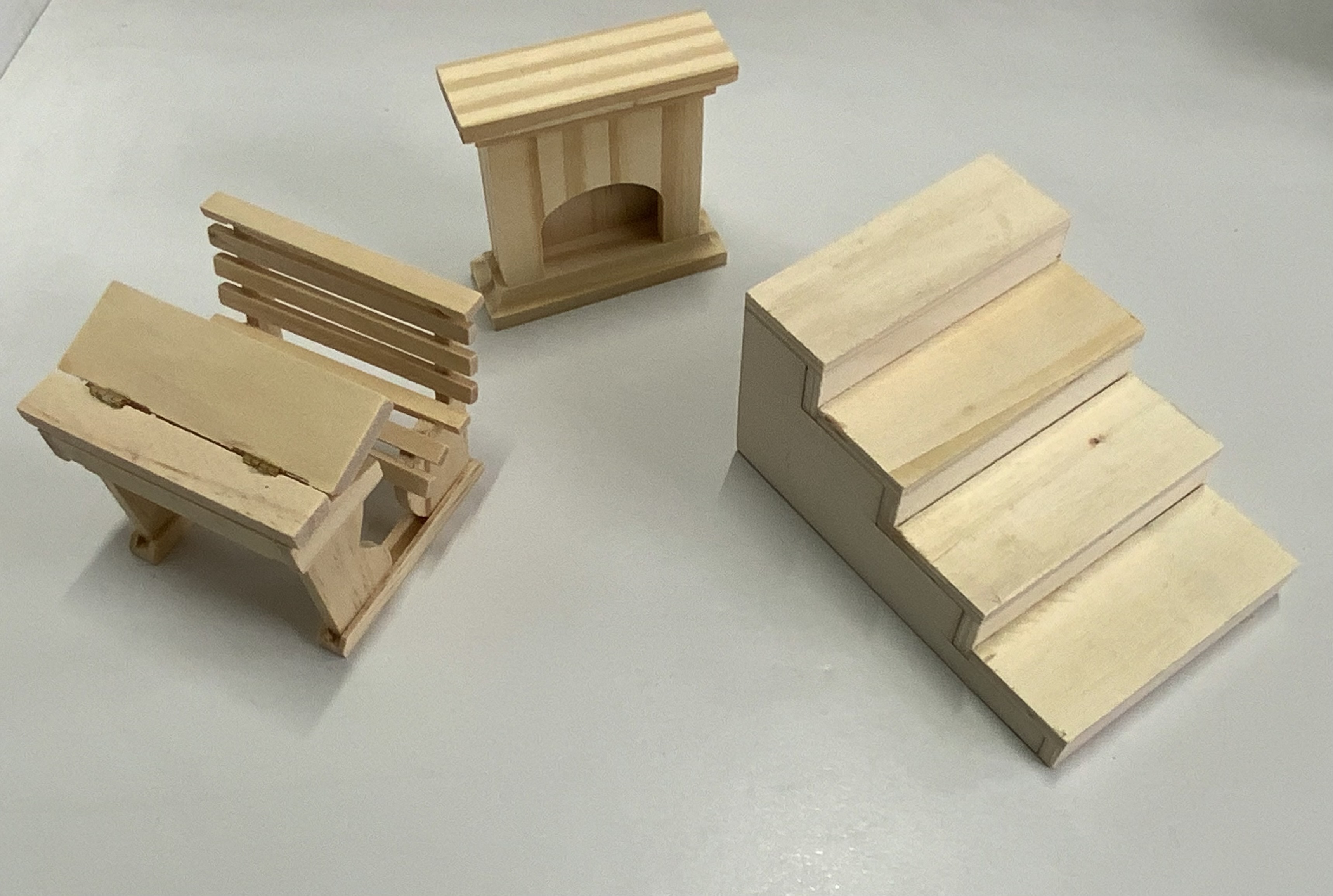 Holzaufbauten Sandspiel